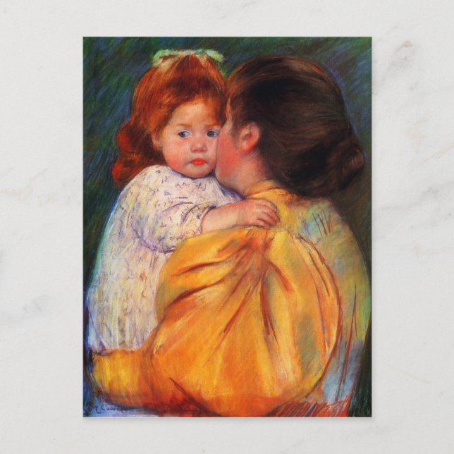 Postal Mary Cassatt Painting (Anverso)