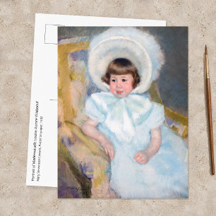 Postal Mary Cassatt - Retrato Louise-Aurore Villeboeuf