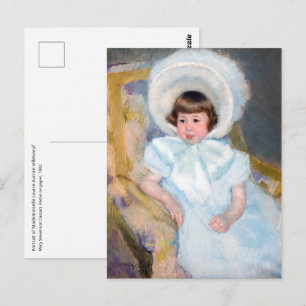 Postal Mary Cassatt - Retrato Louise-Aurore Villeboeuf