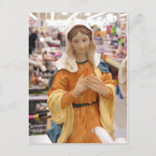 Postal Mary Figurine
