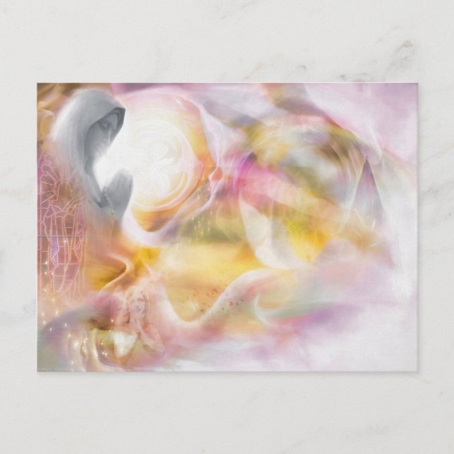 POSTAL MARY MAGDALENE ROSA ETERNO (Anverso)