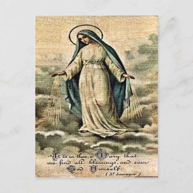 Postal Mary Postcard (Anverso)