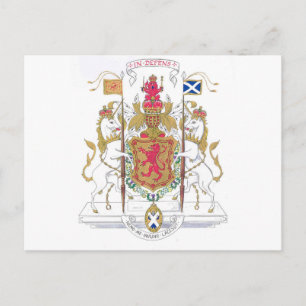 POSTAL MARY QUEEN DEL TRIBUNAL DE ARMAS DE SCOTS
