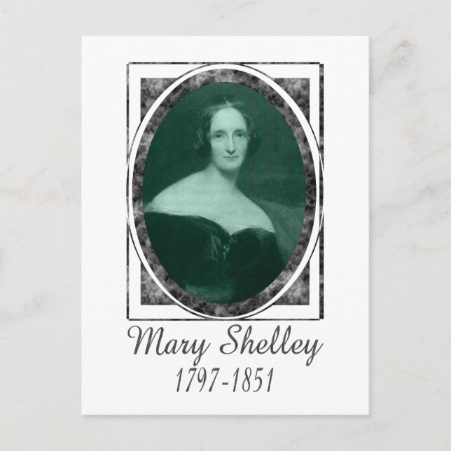 Postal Mary Shelley (Anverso)