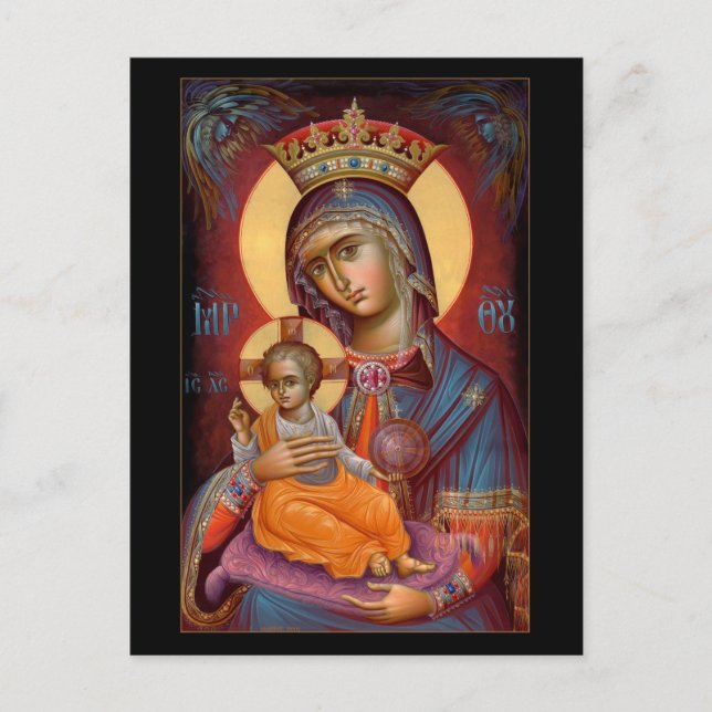 Postal Mary - THEOTOKOS (Anverso)