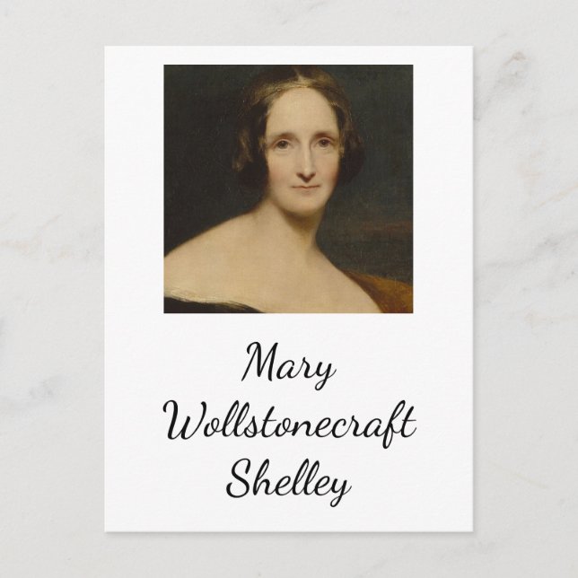 Postal Mary Wollstonecraft Shelley[- Autor Frankenstein (Anverso)