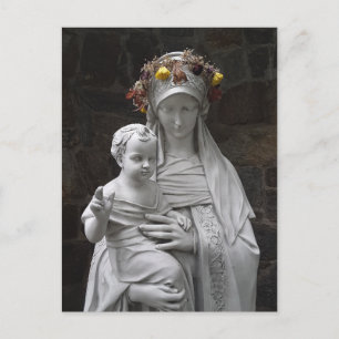 Postal Mary y Christ Child