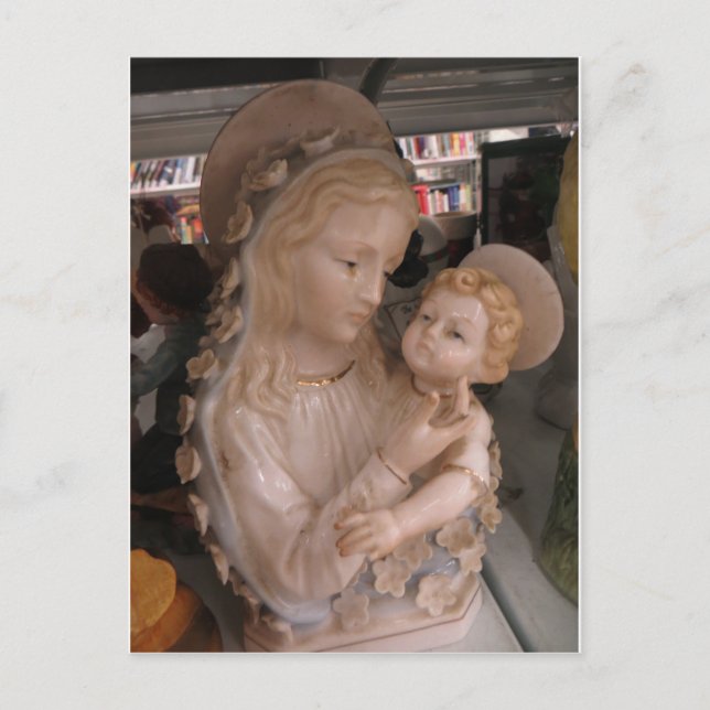 Postal Mary y Christ Child (Anverso)