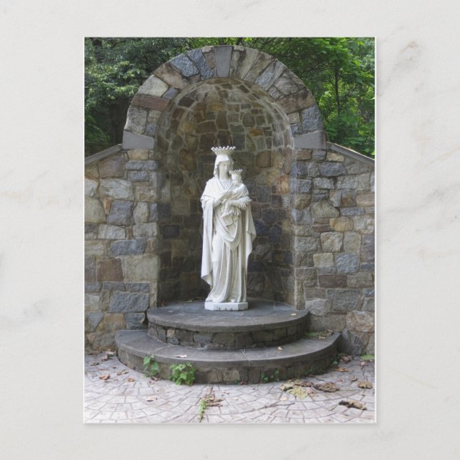Postal Mary y Christ Child (Anverso)