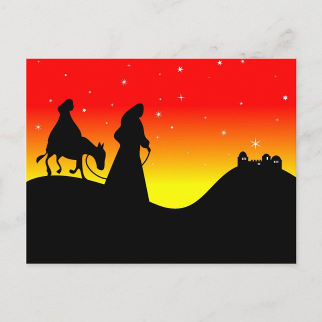 Postal Mary y Joseph (Anverso)