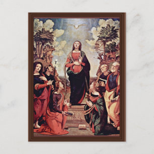 Postal Mary Y Saints: St. Catherine St. Margaret St. Jo
