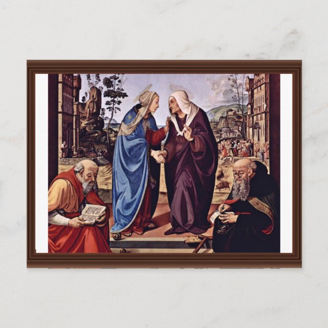 Postal Mary Y St. Elizabeth St. Nicholas Y St. Anthon (Anverso)