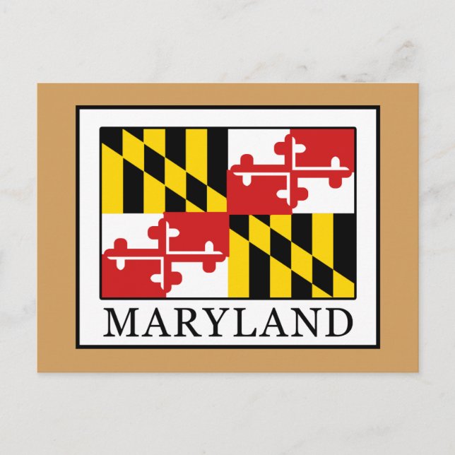 Postal Maryland (Anverso)