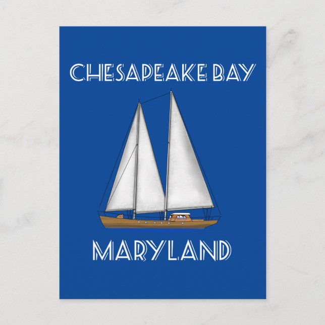 Postal Maryland (Anverso)