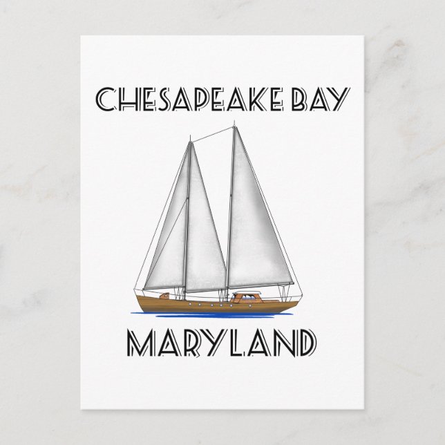 Postal Maryland (Anverso)