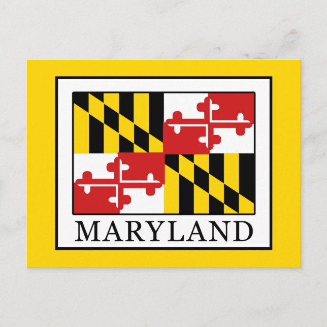 Postal Maryland (Anverso)