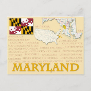 Postal "Maryland"