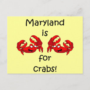 Postal Maryland es para Crabs