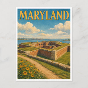 Postal Maryland Fort McHenry GeoSaga