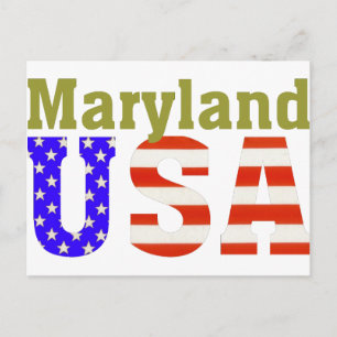 Postal ¡Maryland USA!