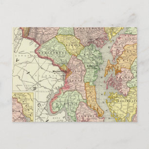 Postal Maryland y Delaware