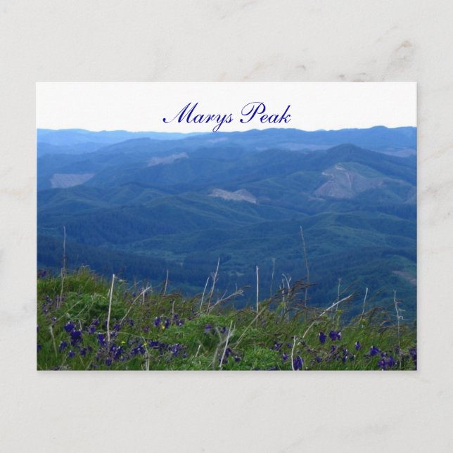 Postal Marys Peak (Anverso)
