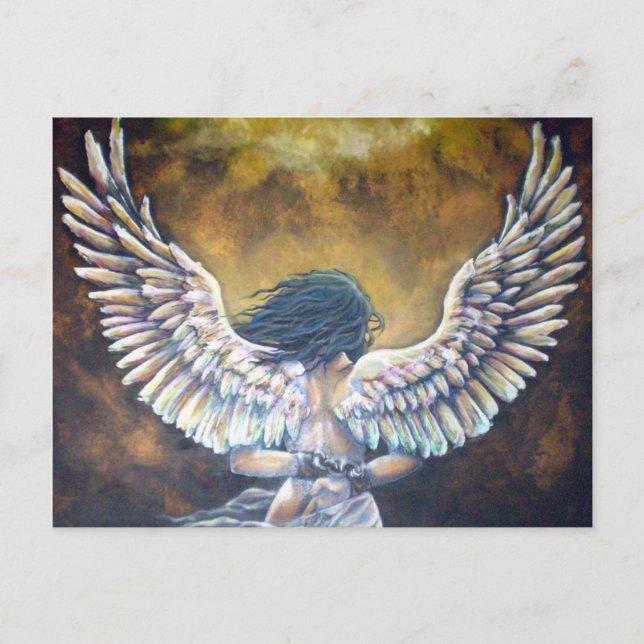 Postal Más allá de Icarus (Anverso)