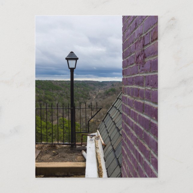 Postal Más allá de la medialuna (Anverso)