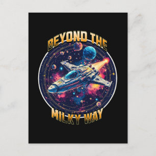 Postal Más allá de la Vía Láctea