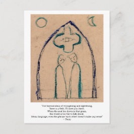 Postal Más allá de las ideas de hacer mal y hacer bien.