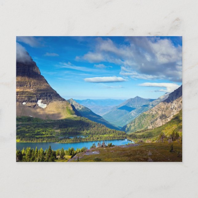 Postal Más allá del valle (Anverso)