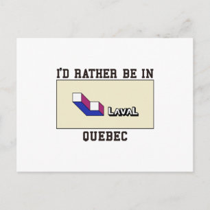 Postal Más bien estar en Laval