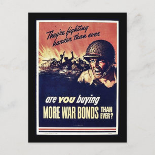 Postal Más Bonos de Guerra