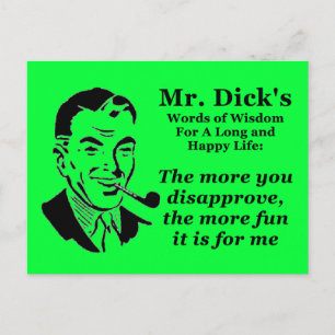 Postal Más desaprobación tienes