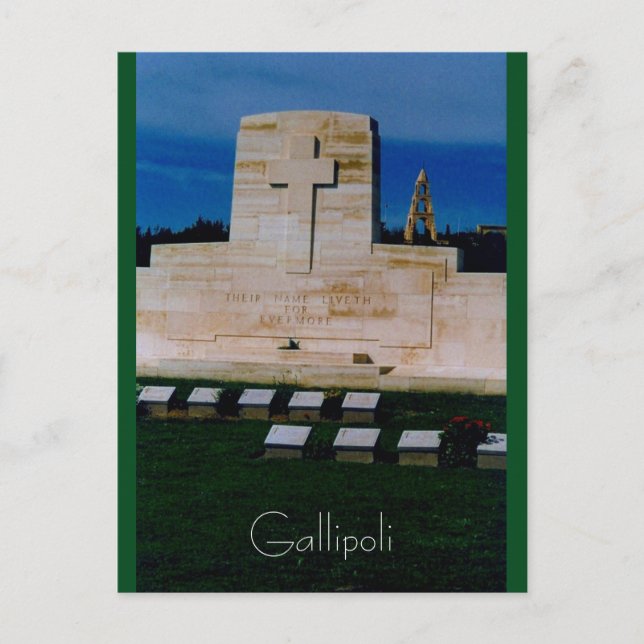 Postal más gallipoli (Anverso)
