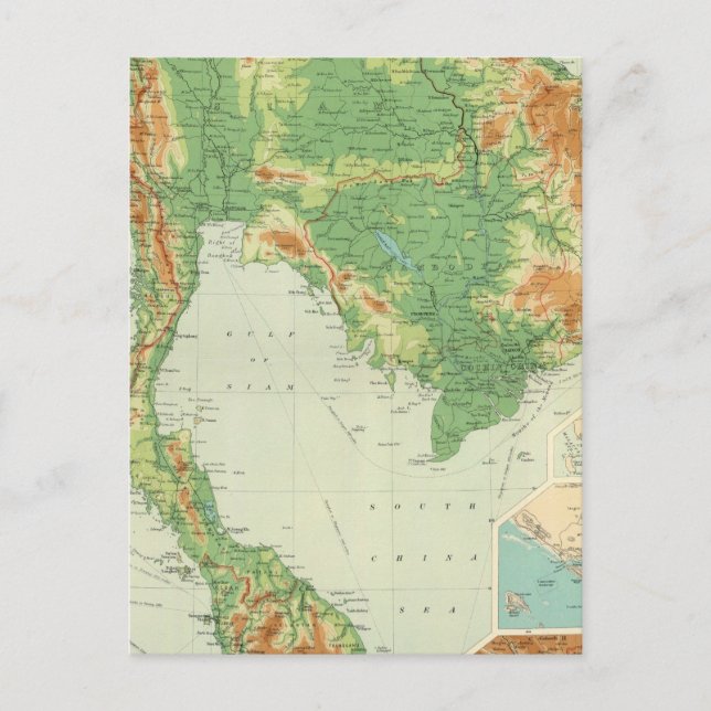 Postal Más lejos de India (Anverso)