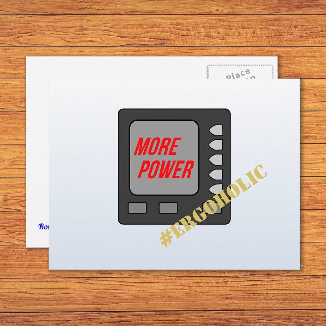 Postal Más poder divertido fusionando el poder (Subido por el creador)