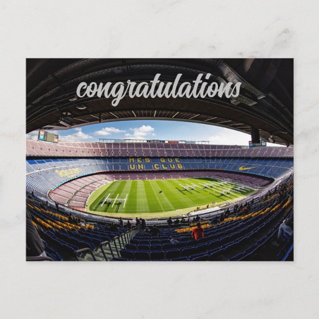 Postal más que un club (Anverso)