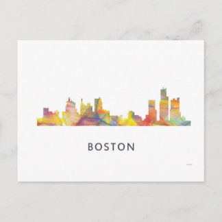 POSTAL MASA DE BOSTON. SKYLINE WB1-