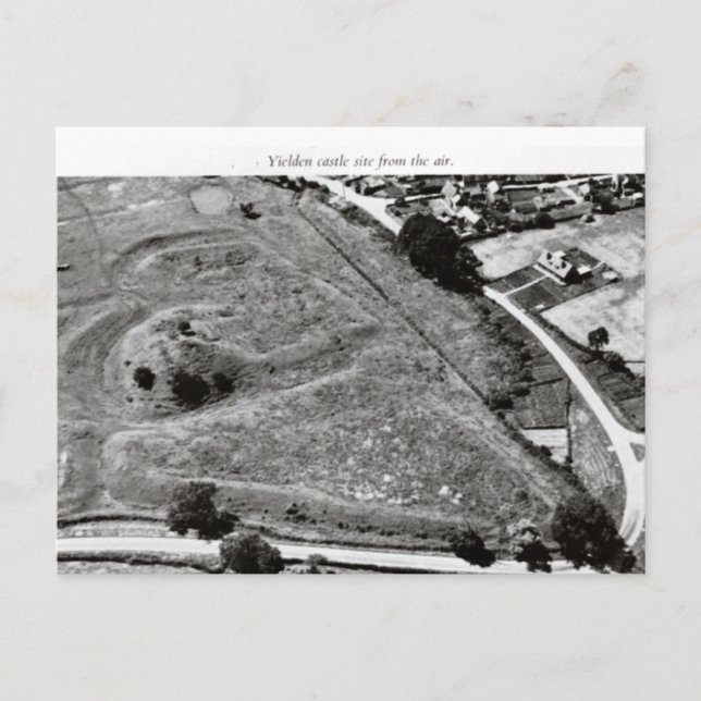 Postal Masa del castillo de Yelden (Anverso)