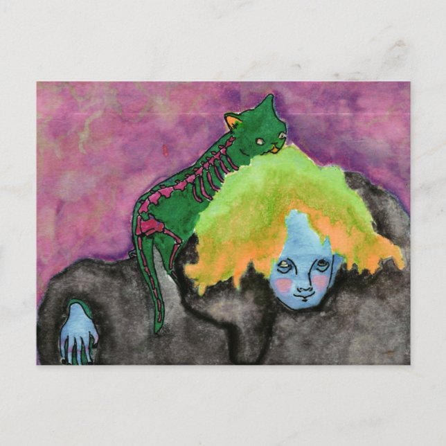 Postal Masa negra 3 (Anverso)