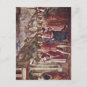 Postal Masaccio Freskenzklus der Brancacci-Kapelle en Sa