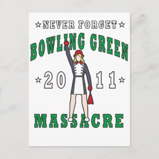 Postal Masacre verde de Bowling 2011