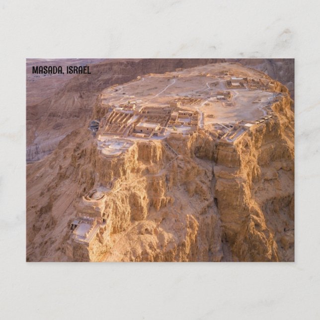 POSTAL MASADA, ISRAEL (Anverso)