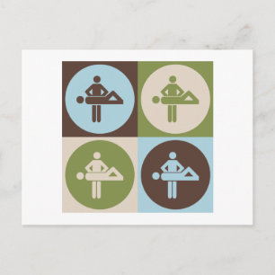 Postal Masaje de arte pop