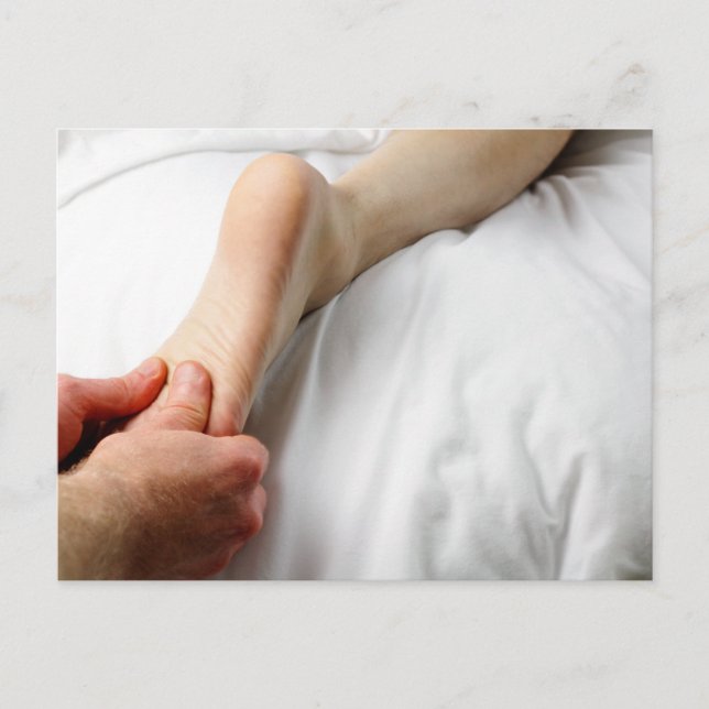 Postal Masaje de pies (Anverso)