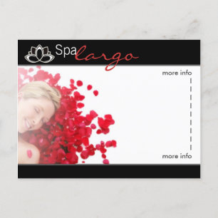 Postal Masaje Salon Spa - Blank