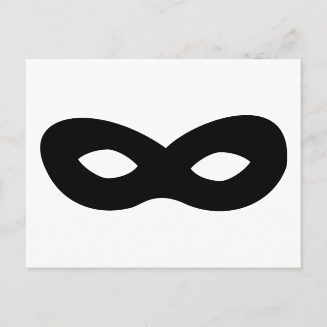 Postal Máscara (Anverso)