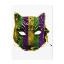 Máscara de Catwoman Mardi Gras