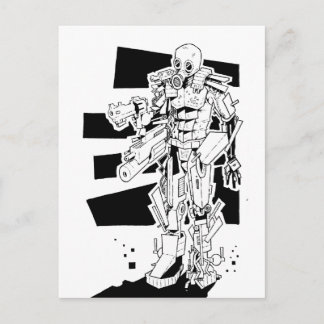 Postal Máscara de gas